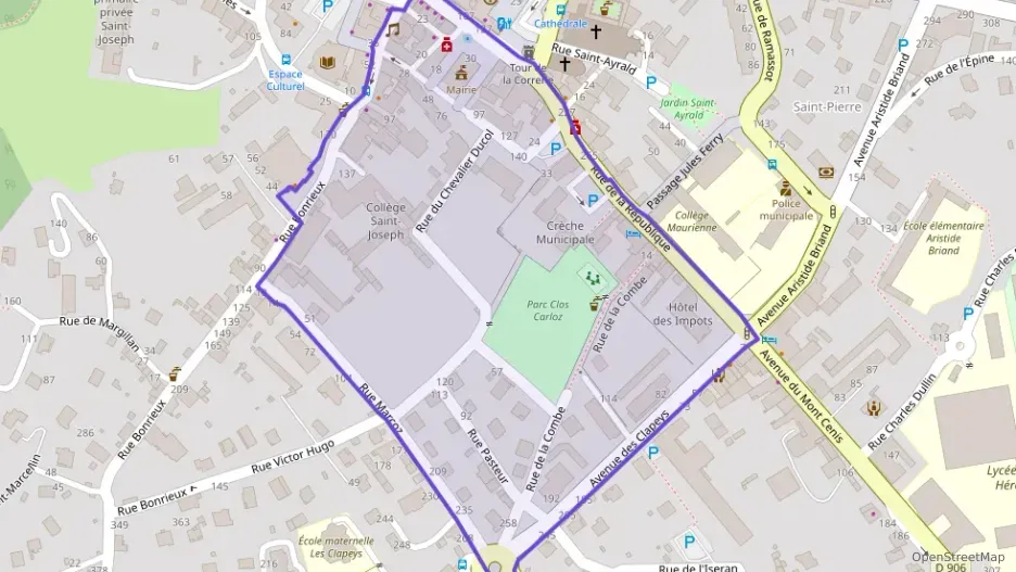 Appartement 95 m² quatre pièces à vendre à Saint-Jean-de-Maurienne