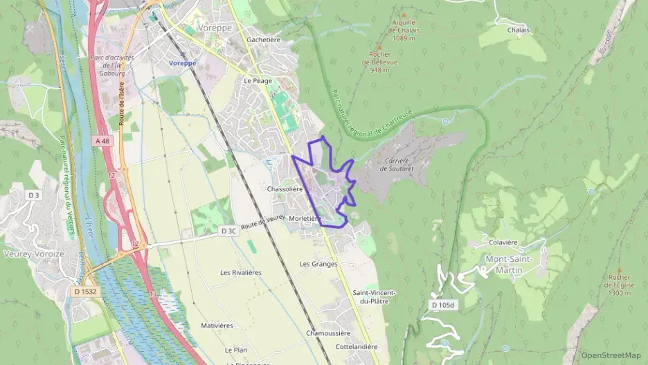 Appartement 82 m² quatre pièces à vendre à Voreppe Appartement 82 m² quatre pièces à vendre à Voreppe