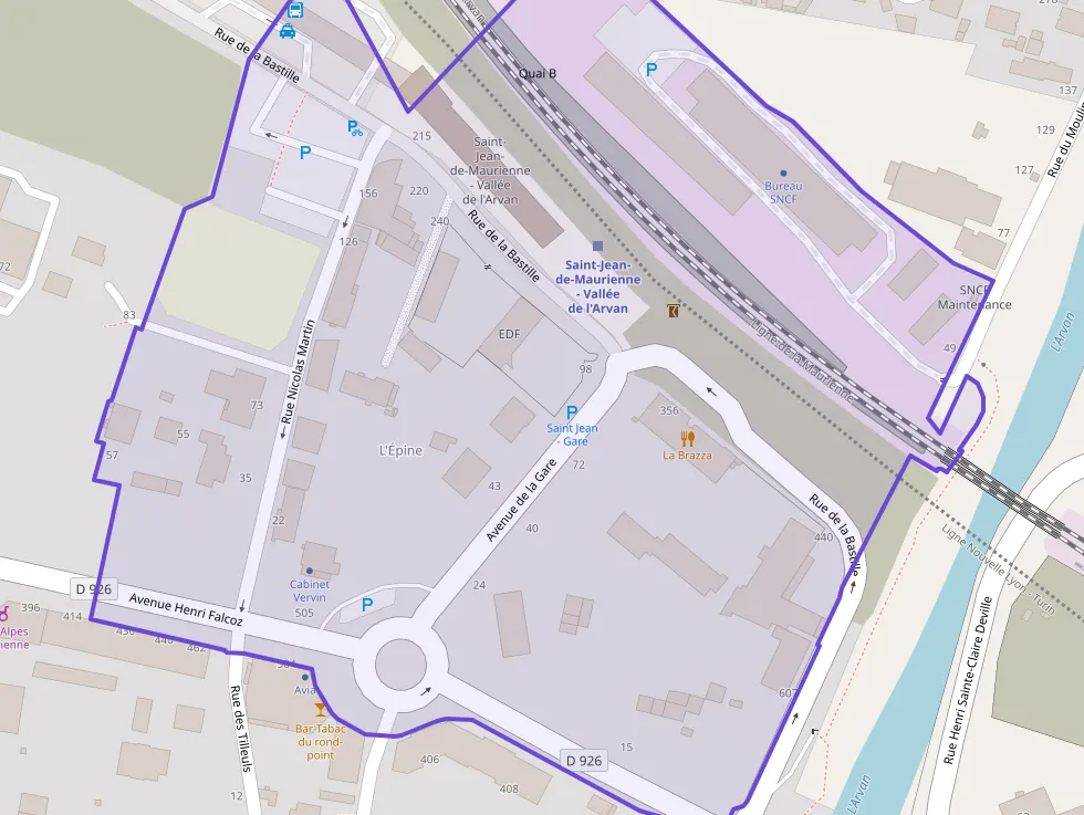 Appartement 88 m² quatre pièces à vendre à Saint-Jean-de-Maurienne