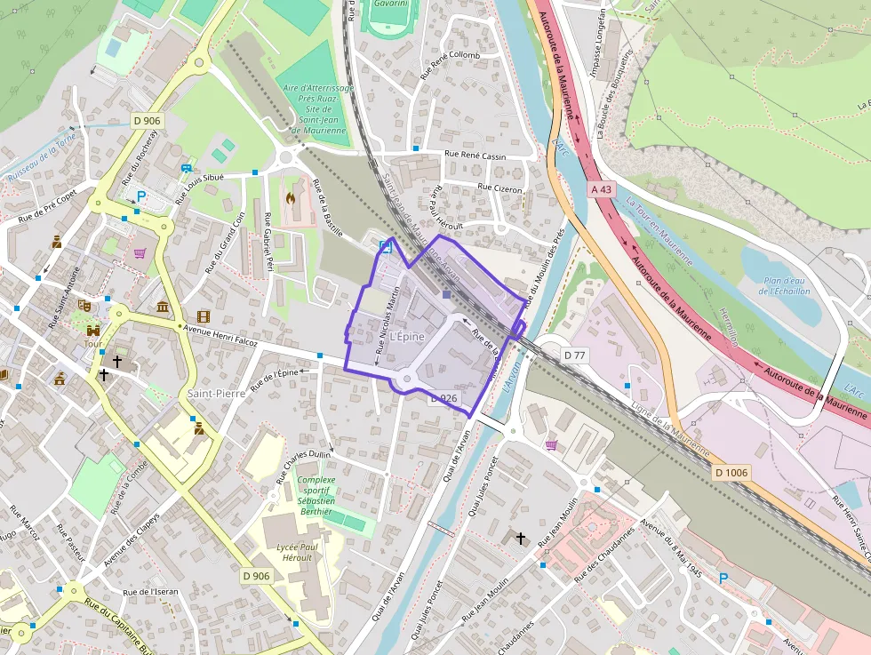 Appartement 88 m² quatre pièces à vendre à Saint-Jean-de-Maurienne