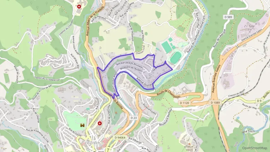 Appartement 78 m² quatre pièces à vendre à Tulle Appartement 78 m² quatre pièces à vendre à Tulle