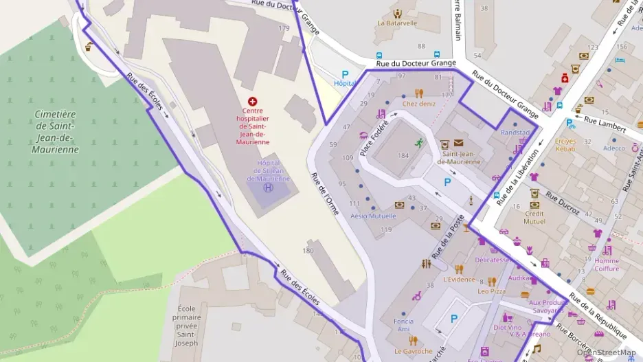 Appartement 60 m² trois pièces à vendre à Saint-Jean-de-Maurienne