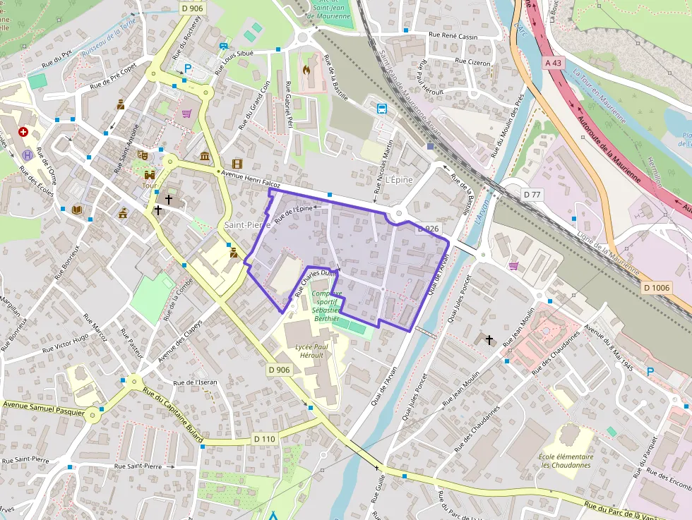 Appartement 84 m² quatre pièces à vendre à Saint-Jean-de-Maurienne