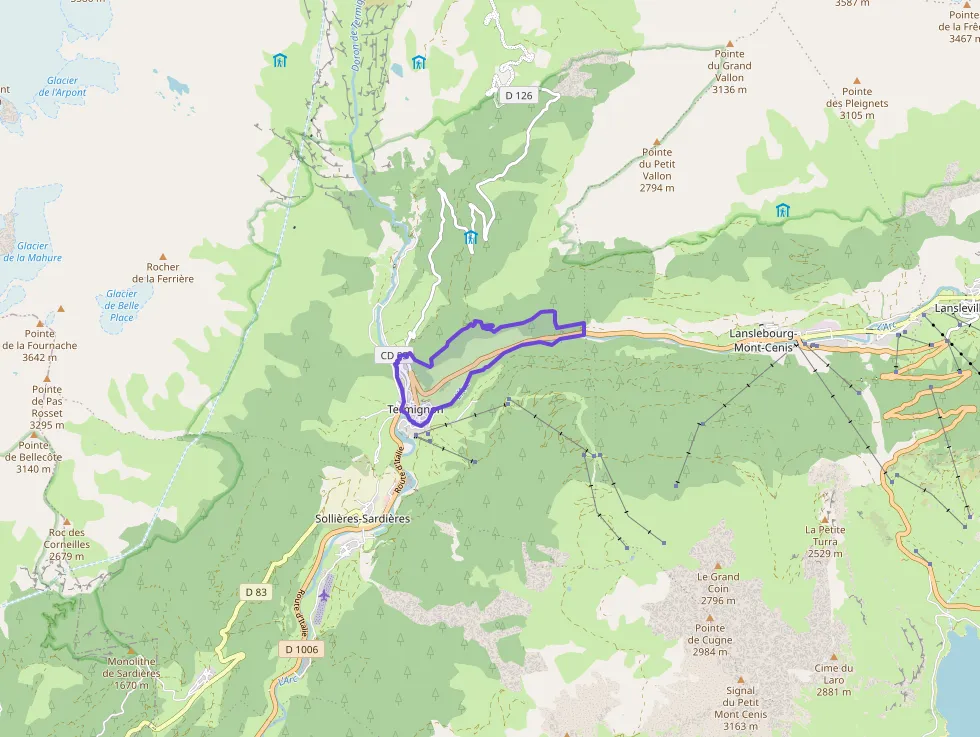 Appartement 47 m² deux pieces à vendre à Val-Cenis