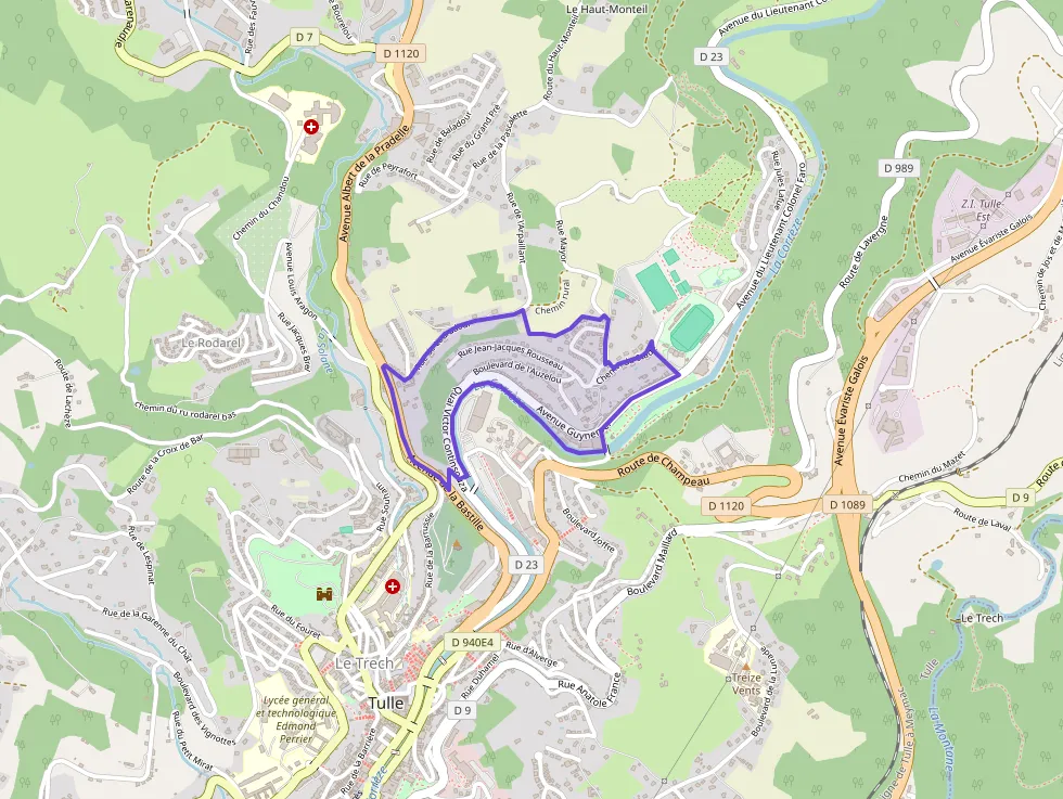 Appartement 87 m² quatre pièces à vendre à Tulle