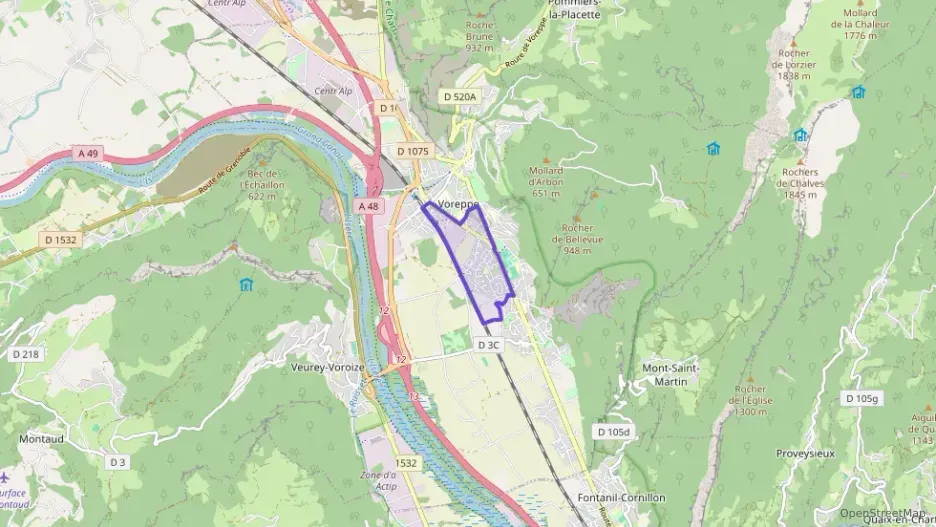 Appartement 68 m² trois pièces à vendre à Voreppe