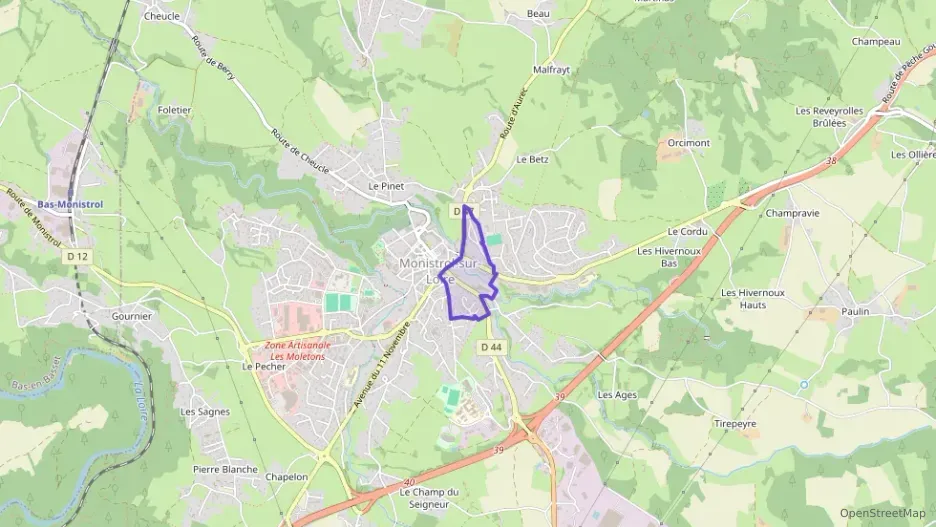 Appartement 75 m² trois pièces à vendre à Monistrol-sur-Loire Appartement 75 m² trois pièces à vendre à Monistrol-sur-Loire