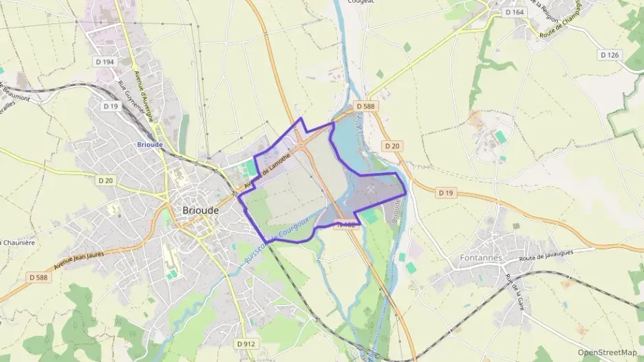 Appartement 58 m² deux pieces à vendre à Brioude Appartement 58 m² deux pieces à vendre à Brioude