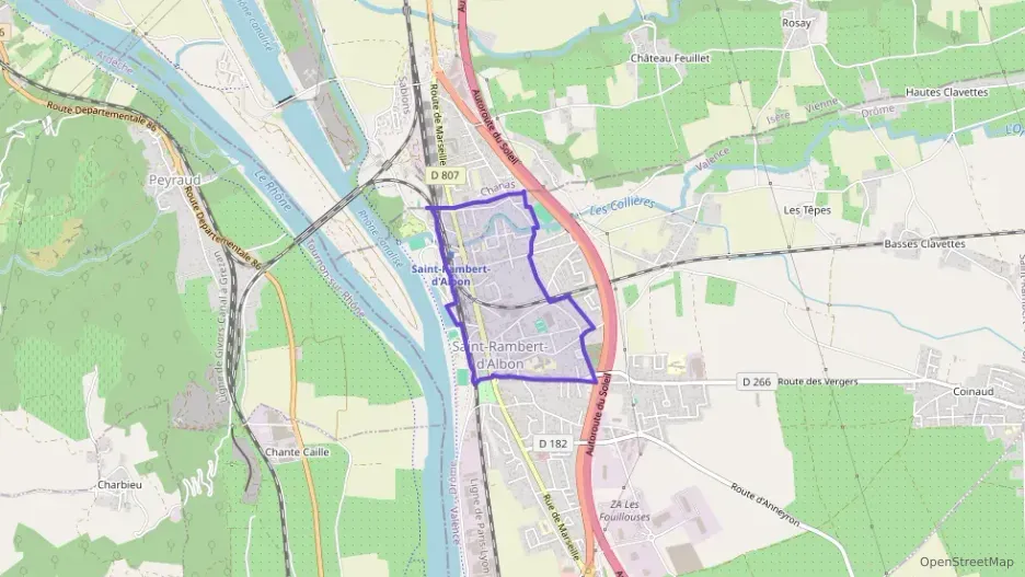 Appartement 58 m² trois pièces à vendre à Saint-Rambert-d`Albon