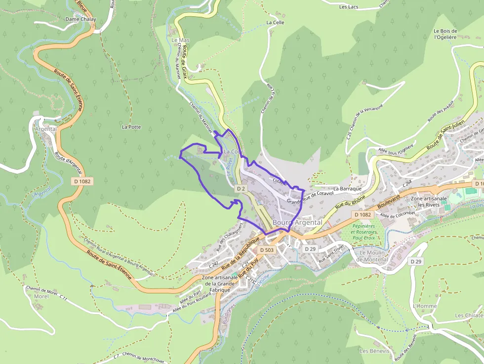 Appartement 104 m² quatre pièces à vendre à Bourg-Argental