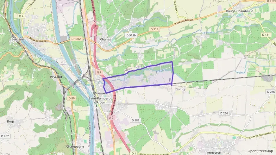 Appartement 81 m² trois pièces à vendre à Saint-Rambert-d`Albon Appartement 81 m² trois pièces à vendre à Saint-Rambert-d`Albon