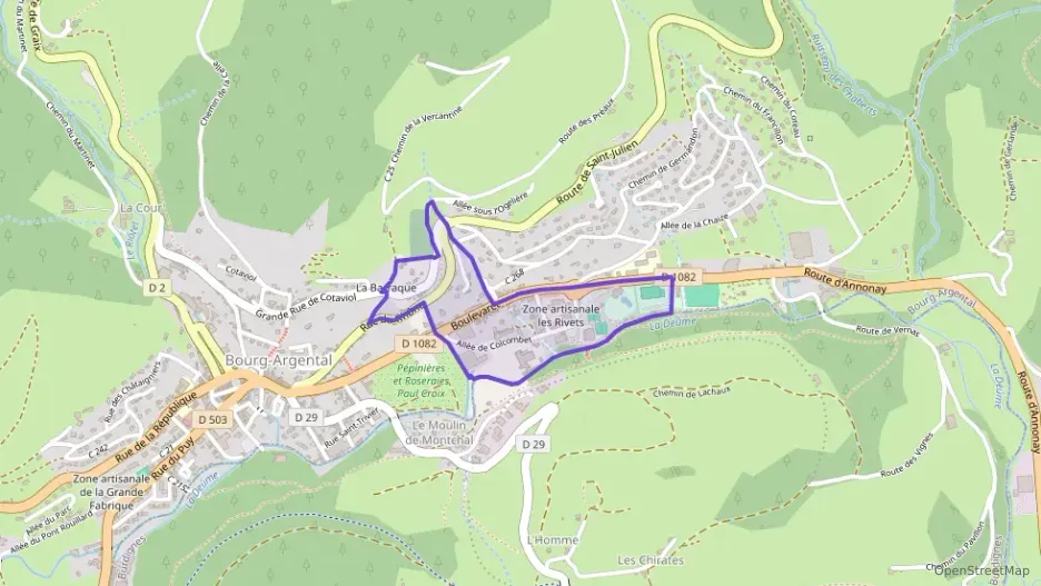 Appartement 120 m² cinq pièces à vendre à Bourg-Argental