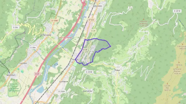 Appartement 95 m² quatre pièces à vendre à Tencin