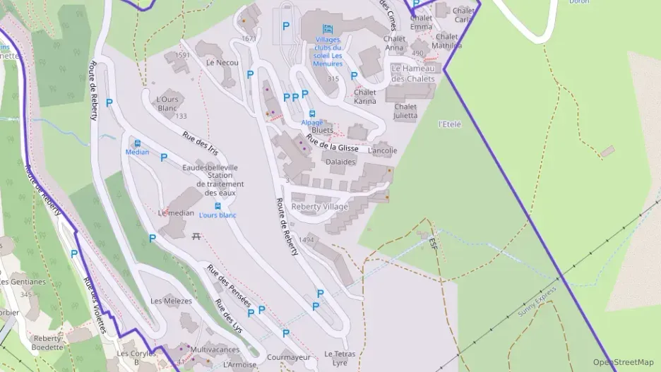 Appartement 123 m² cinq pièces à vendre à Les Belleville Appartement 123 m² cinq pièces à vendre à Les Belleville