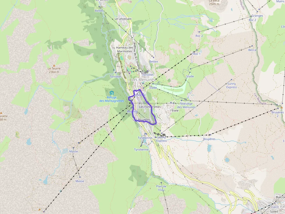 Appartement 22 m² une piece à vendre à Les Belleville
