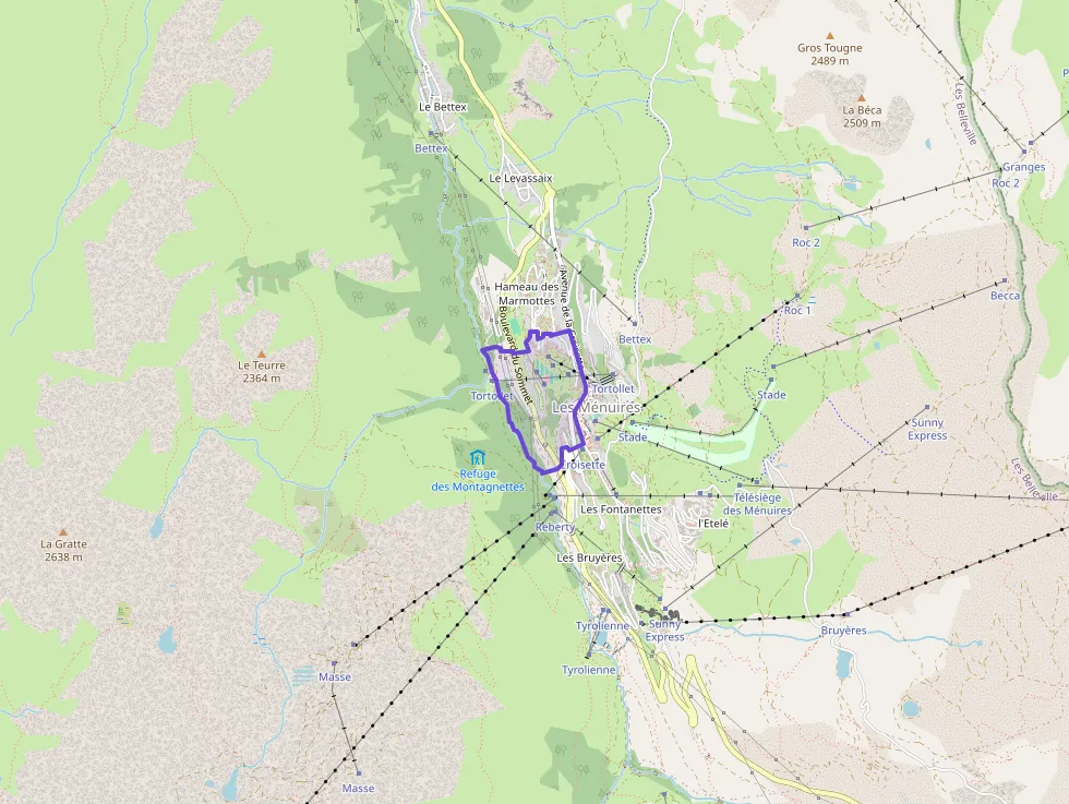 Appartement 24 m² une piece à vendre à Les Belleville