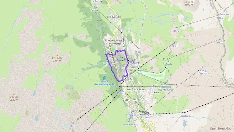 Appartement 24 m² une piece à vendre à Les Belleville Appartement 24 m² une piece à vendre à Les Belleville