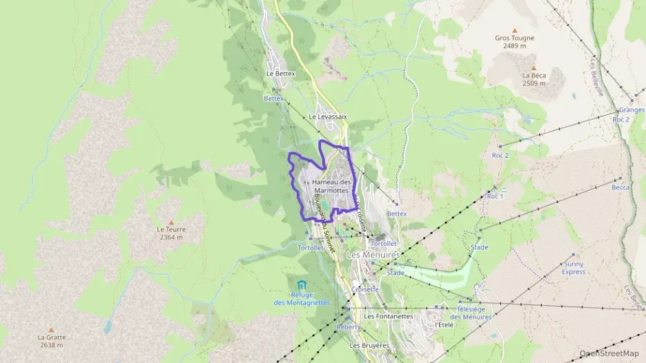 Appartement 88 m² quatre pièces à vendre à Les Belleville Appartement 88 m² quatre pièces à vendre à Les Belleville