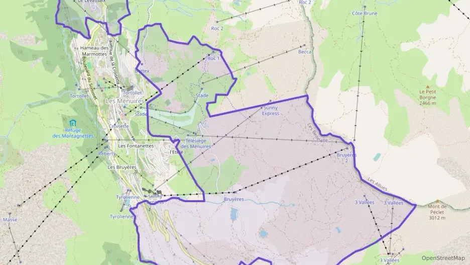 Appartement 71 m² trois pièces à vendre à Les Belleville