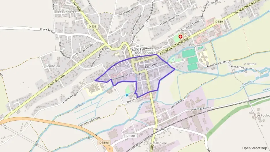 Appartement 75 m² quatre pièces à vendre à Beaurepaire Appartement 75 m² quatre pièces à vendre à Beaurepaire