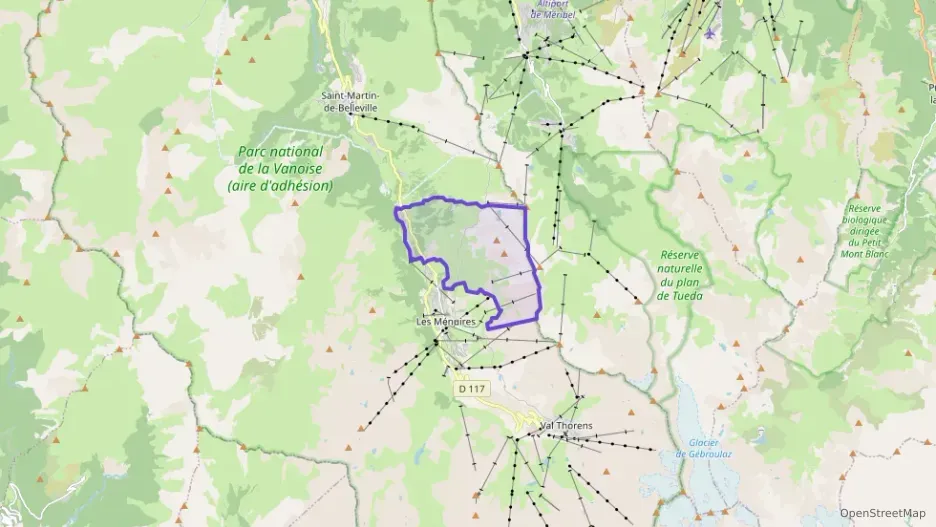 Appartement 101 m² quatre pièces à vendre à Les Belleville Appartement 101 m² quatre pièces à vendre à Les Belleville