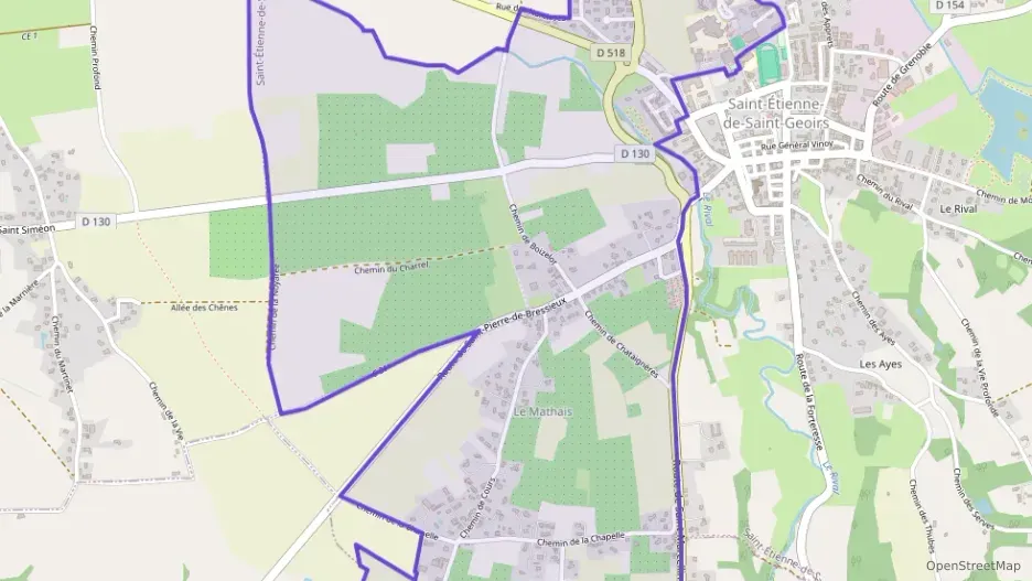 Appartement 76 m² quatre pièces à vendre à Saint-Étienne-de-Saint-Geoirs