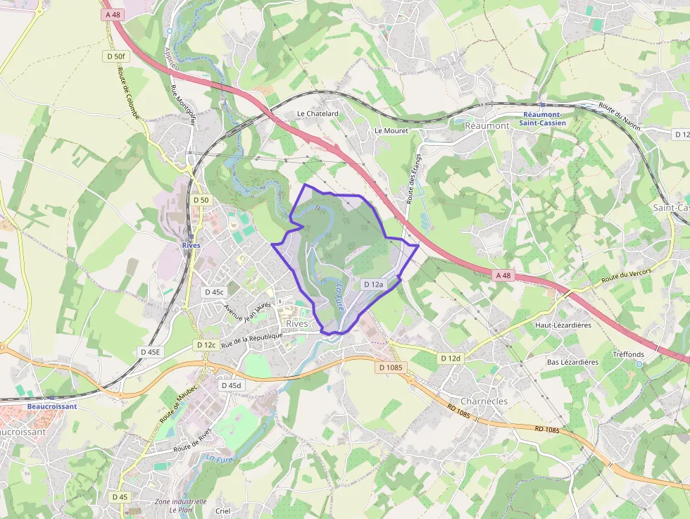 Appartement 53 m² deux pieces à vendre à Rives