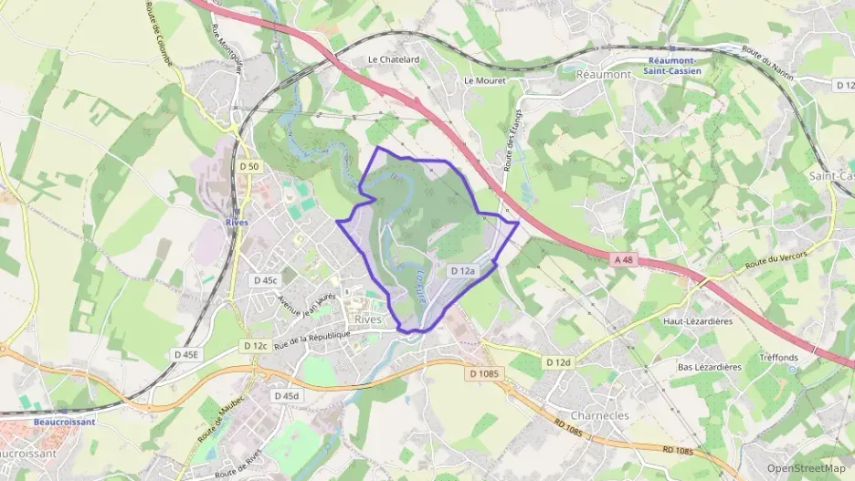 Appartement 53 m² deux pieces à vendre à Rives