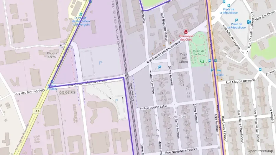 Appartement 58 m² trois pièces à vendre à Roussillon Appartement 58 m² trois pièces à vendre à Roussillon