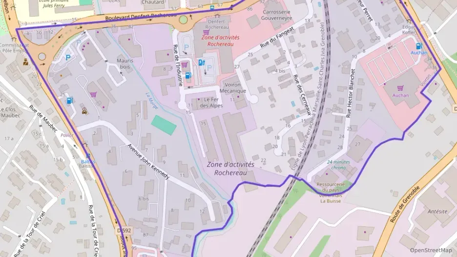 Appartement 67 m² trois pièces à vendre à Voiron