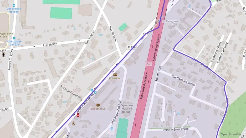 Appartement 90 m² quatre pièces à vendre à Roussillon