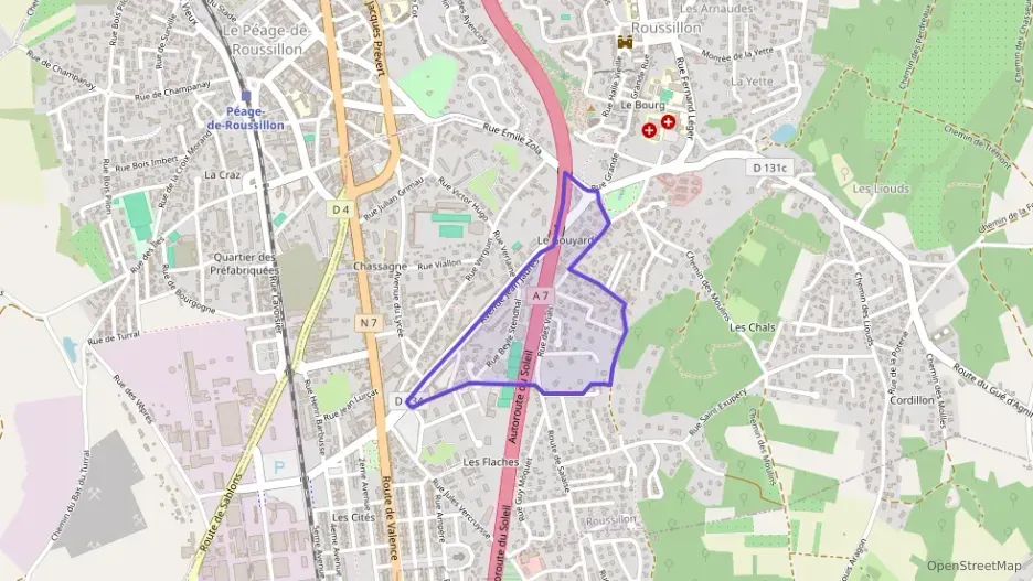 Appartement 90 m² quatre pièces à vendre à Roussillon