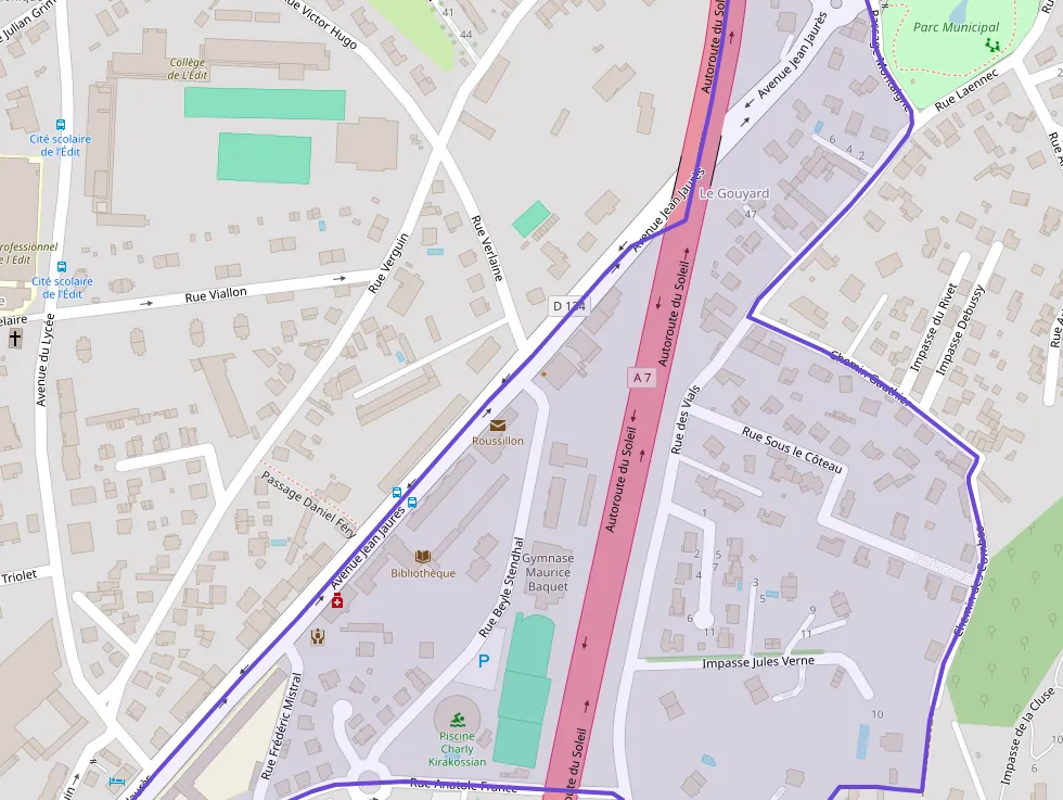 Appartement 99 m² quatre pièces à vendre à Roussillon