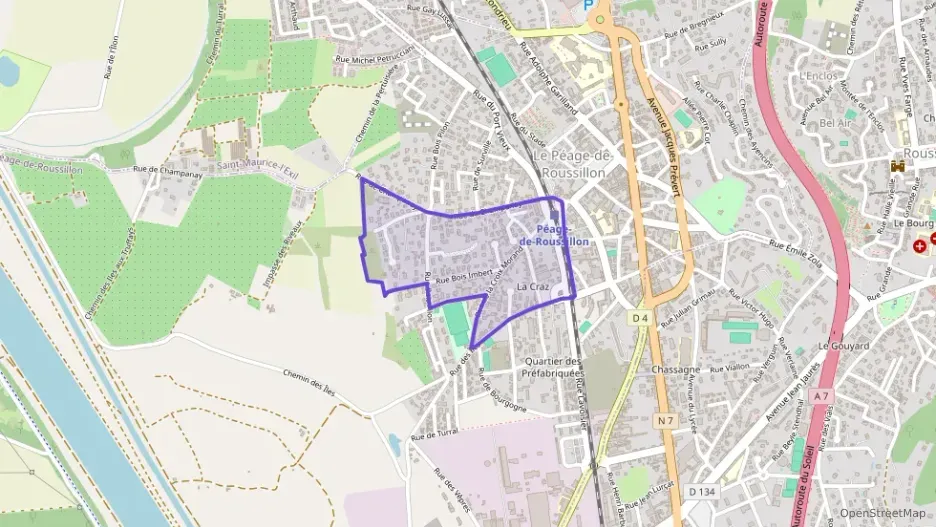 Appartement 90 m² quatre pièces à vendre à Le Péage-de-Roussillon