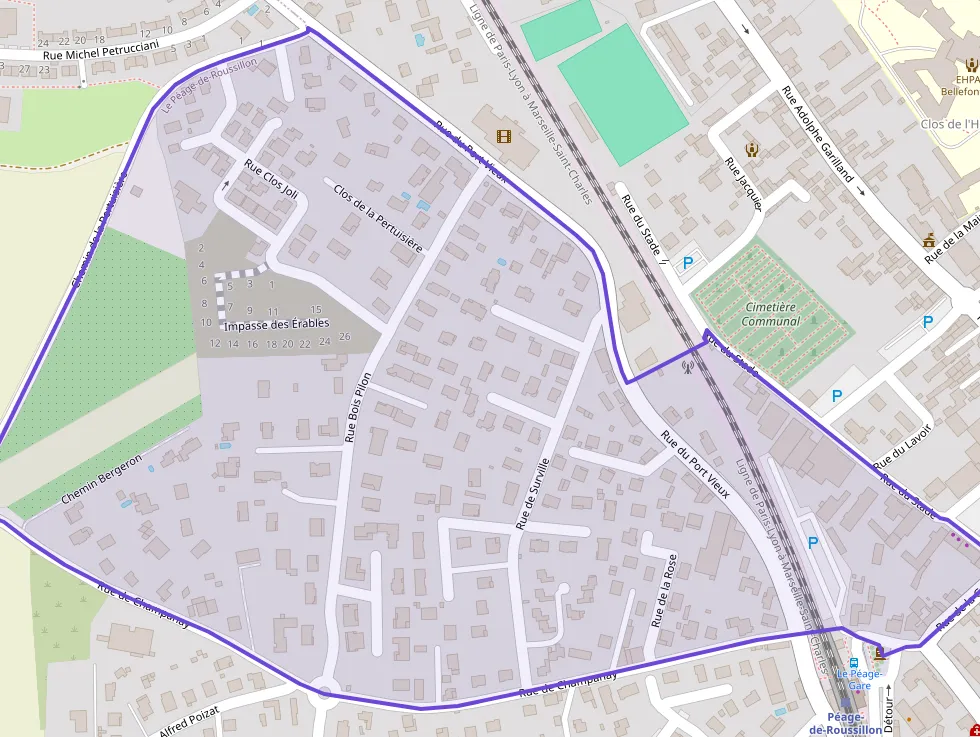 Appartement 79 m² quatre pièces à vendre à Le Péage-de-Roussillon