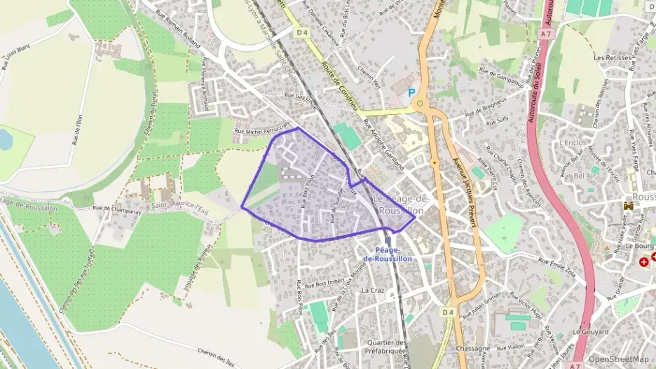 Appartement 45 m² deux pieces à vendre à Le Péage-de-Roussillon