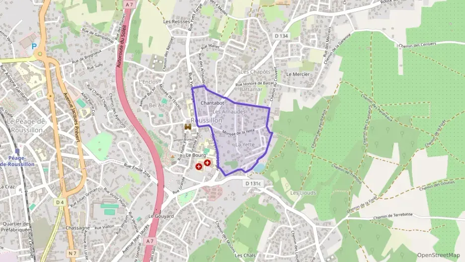 Appartement 42 m² trois pièces à vendre à Roussillon