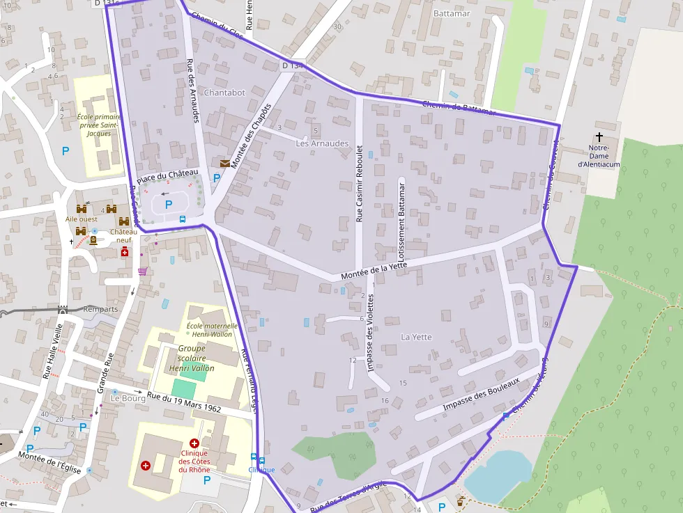 Appartement 74 m² trois pièces à vendre à Roussillon