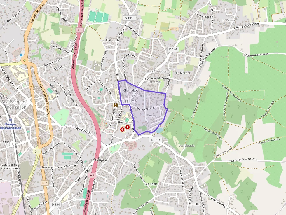 Appartement 74 m² trois pièces à vendre à Roussillon