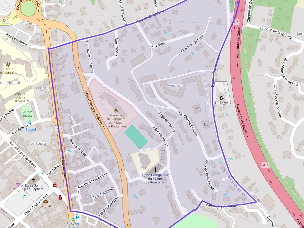 Appartement 83 m² quatre pièces à vendre à Le Péage-de-Roussillon