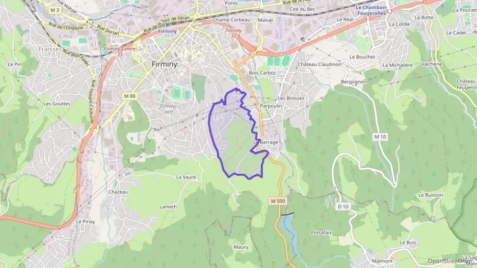 Appartement 98 m² quatre pièces à vendre à Firminy Appartement 98 m² quatre pièces à vendre à Firminy