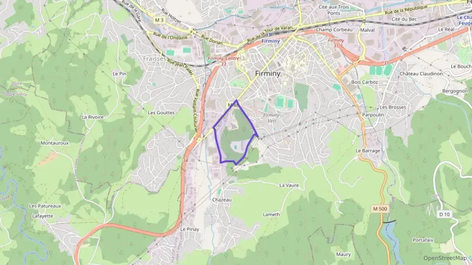 Appartement 69 m² deux pieces à vendre à Firminy