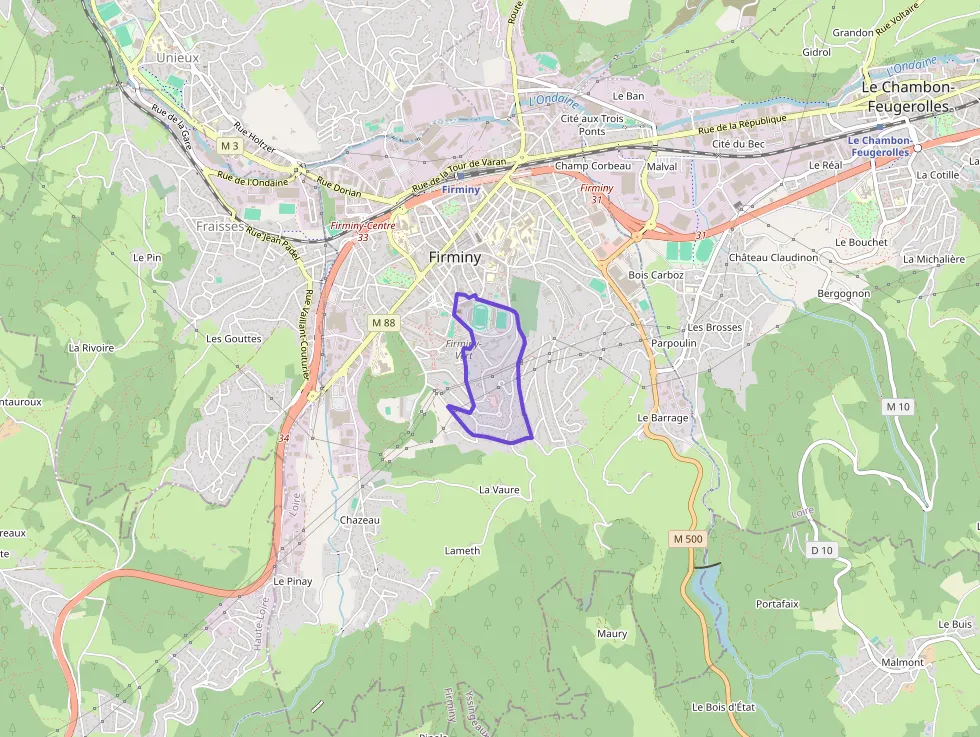 Appartement 87 m² quatre pièces à vendre à Firminy