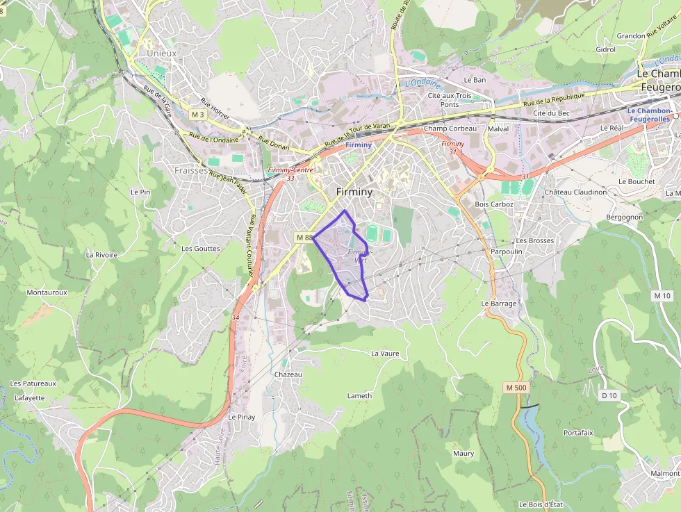 Appartement 93 m² quatre pièces à vendre à Firminy