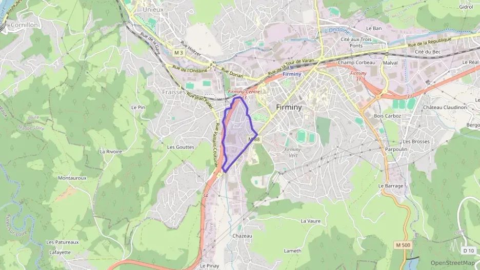 Appartement 123 m² cinq pièces à vendre à Firminy