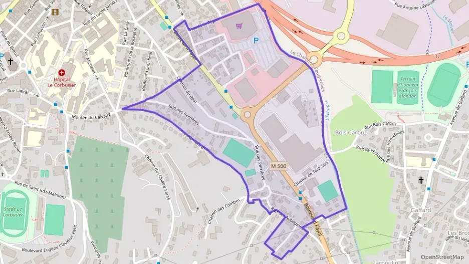 Appartement 72 m² quatre pièces à vendre à Firminy