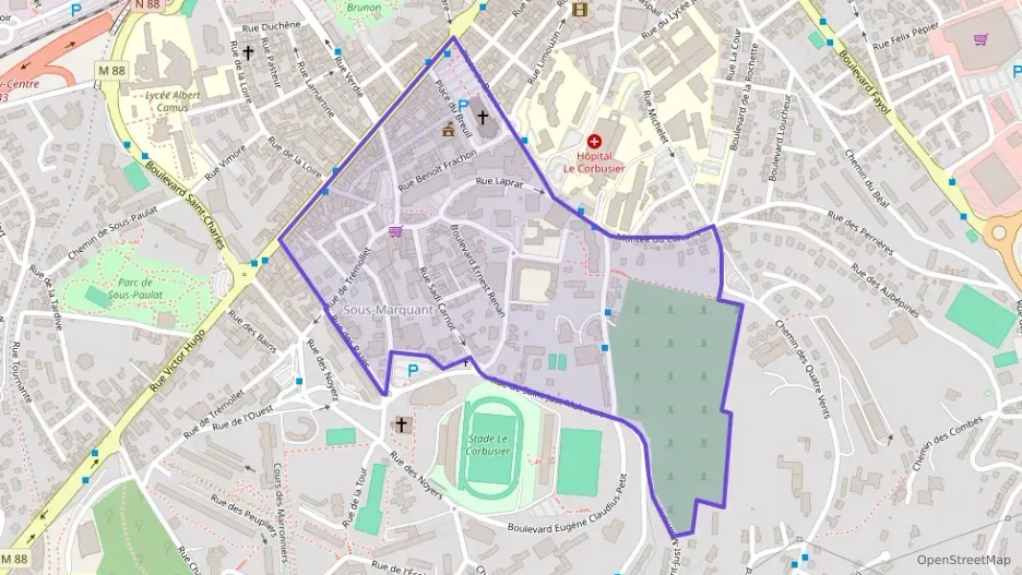 Appartement 99 m² quatre pièces à vendre à Firminy Appartement 99 m² quatre pièces à vendre à Firminy