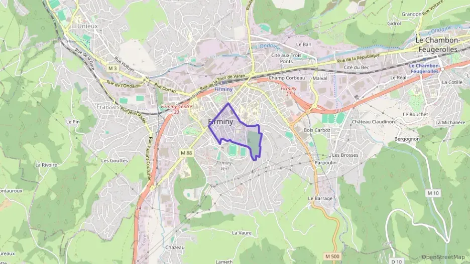 Appartement 29 m² une piece à vendre à Firminy