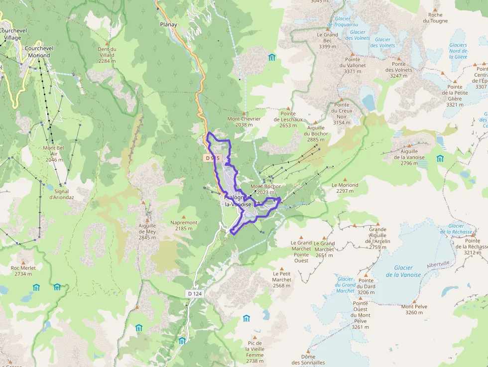 Appartement 65 m² trois pièces à vendre à Pralognan-la-Vanoise
