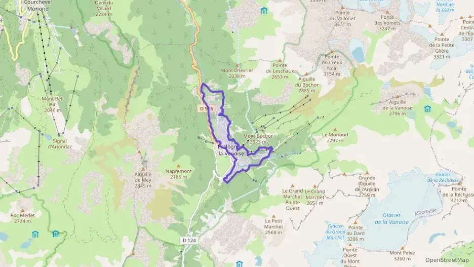 Appartement 65 m² trois pièces à vendre à Pralognan-la-Vanoise